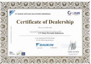 Daikin Applied Certified Dealer Partner