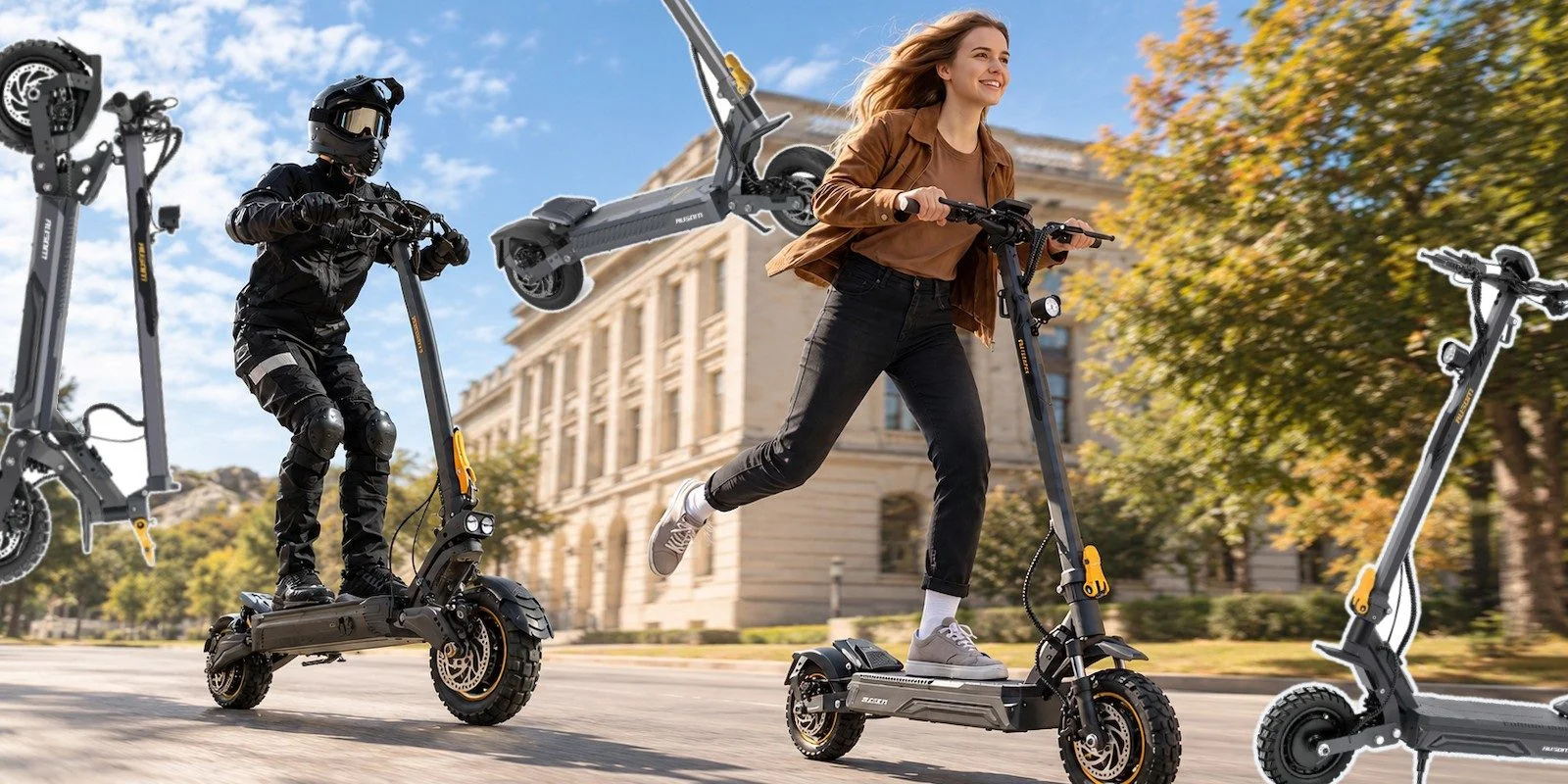 Ausom’s Fall Sale: High-Performance Electric Scooters at Unbeatable Prices