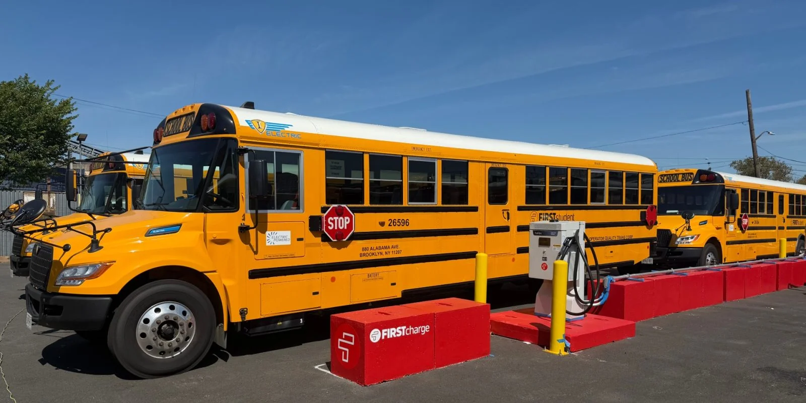 New Electric School Buses in NYC Highlight Efficient Charging Solutions