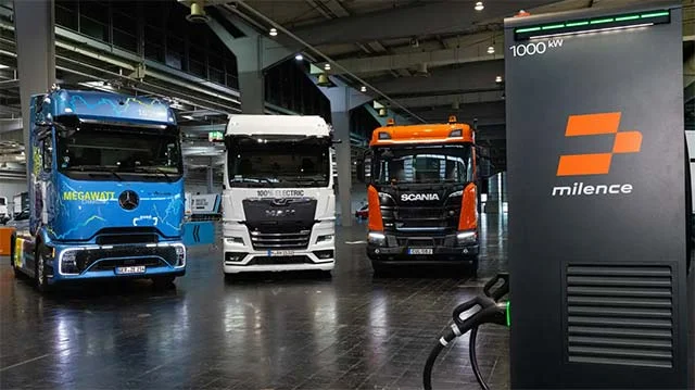 Milence and Alpitronic Aim for a Powerful Future in Electric Truck Charging