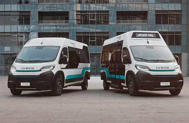 IVECO Introduces eFLEXY Electric Minibuses with Impressive 300 km Range