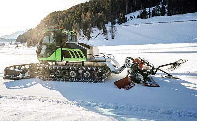 Scania and Prinoth Deepen Collaboration for Electric Snow Groomers