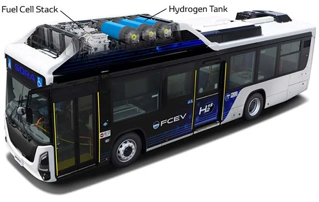 Toyota Unveils Enhanced Sora Hydrogen Fuel Cell Bus with Extended Range and Improved Features