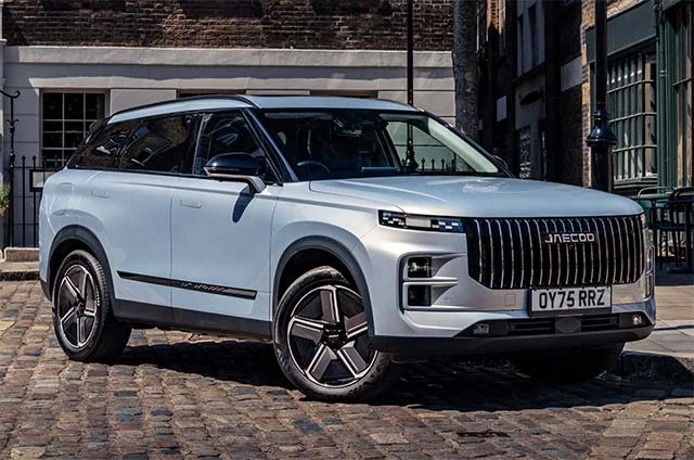 JAECOO 7 Tops UK Sales Charts Again Amidst Surge in Chinese Automakers