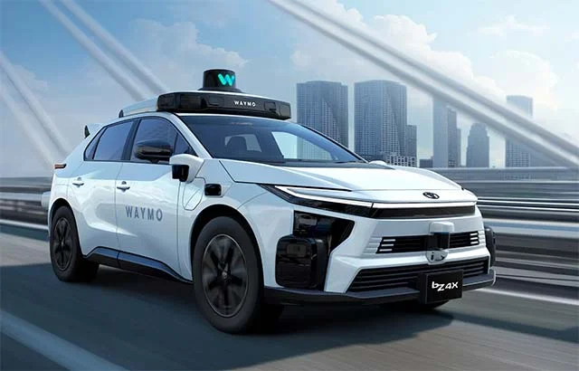 Toyota and Waymo to Test Autonomous bZ4X Fleet in Japan in 2027