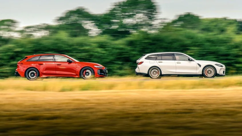 Audi RS5 vs BMW M3 Touring: A Stylish Power Struggle in the Performance Estate Segment